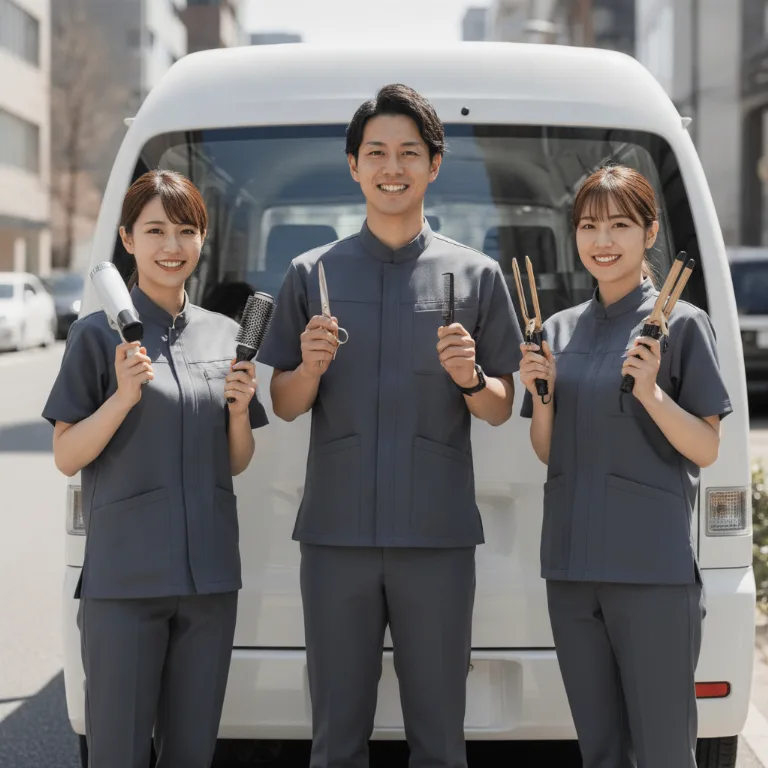 高級美容室 のチーム: Higashihiroshima